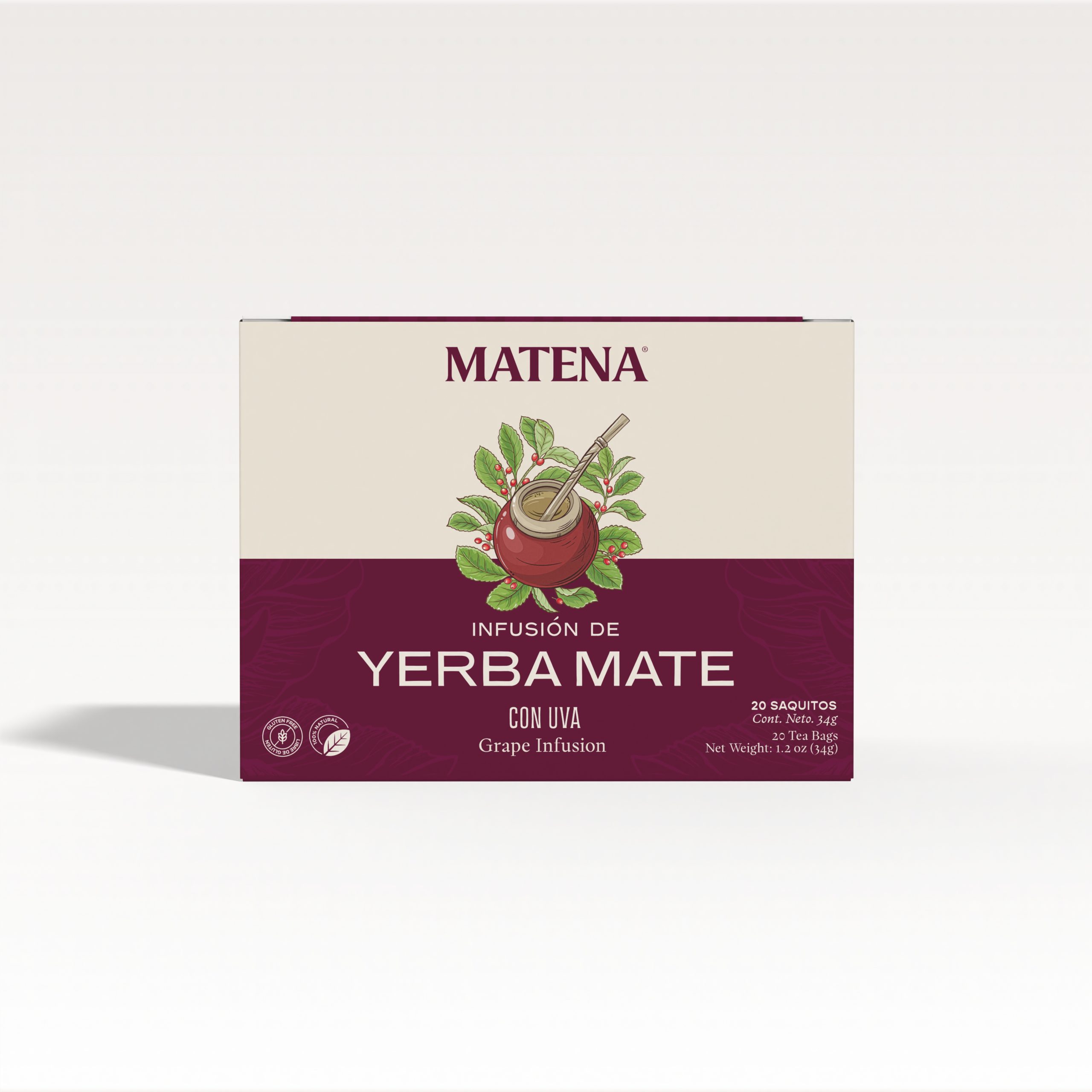 Mate con uva tranquilidad