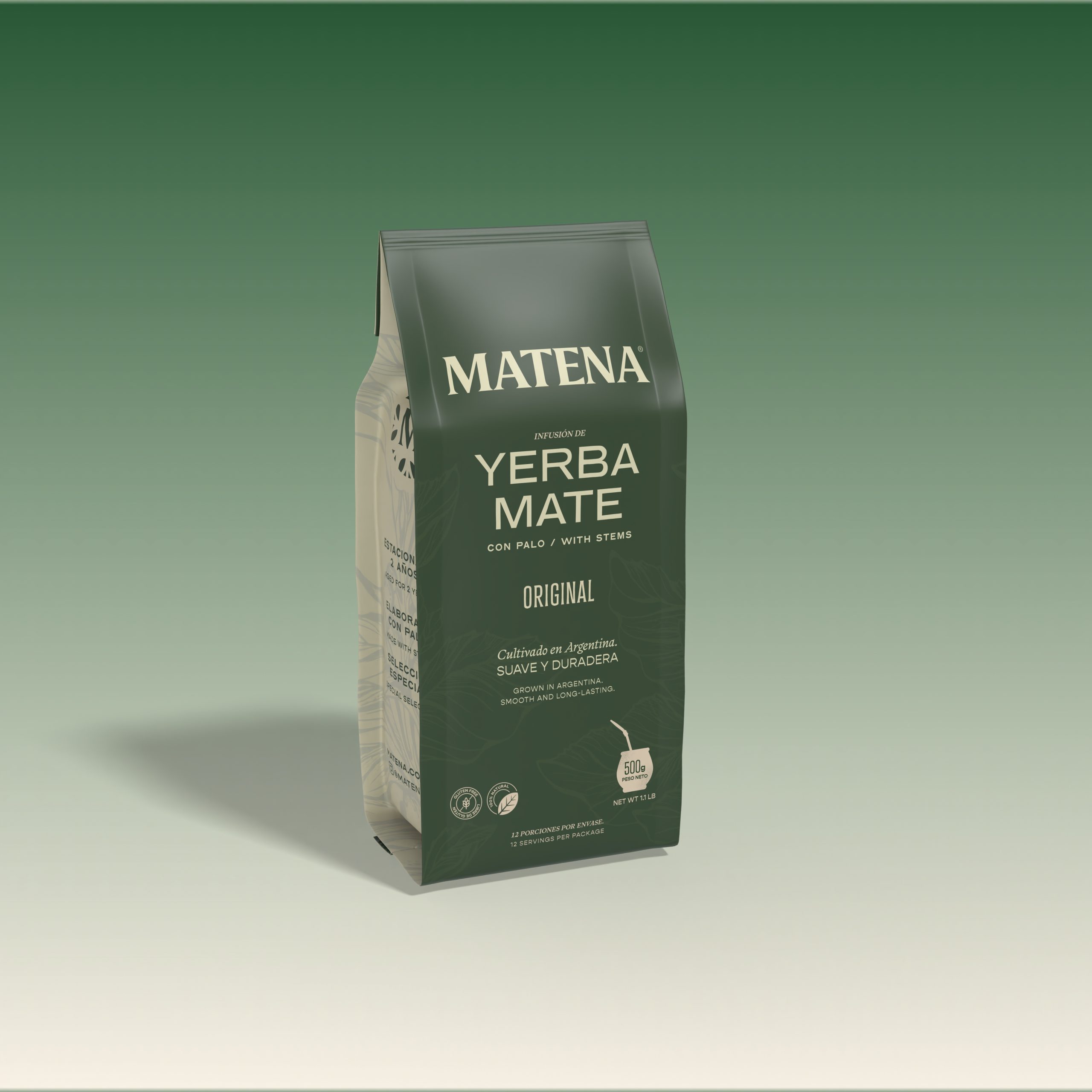 Yerba mate original antioxidante