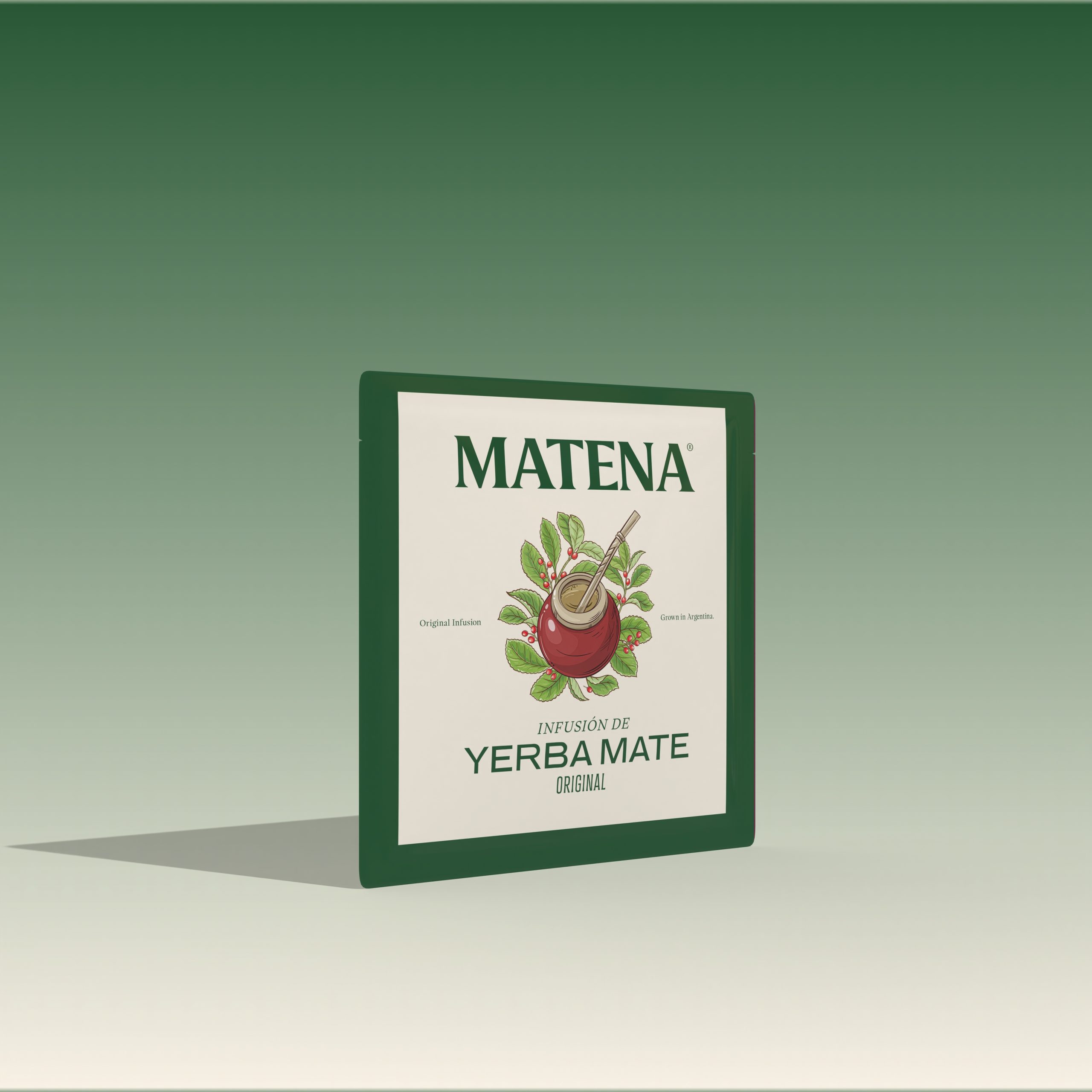 Mate orginal sobre diario